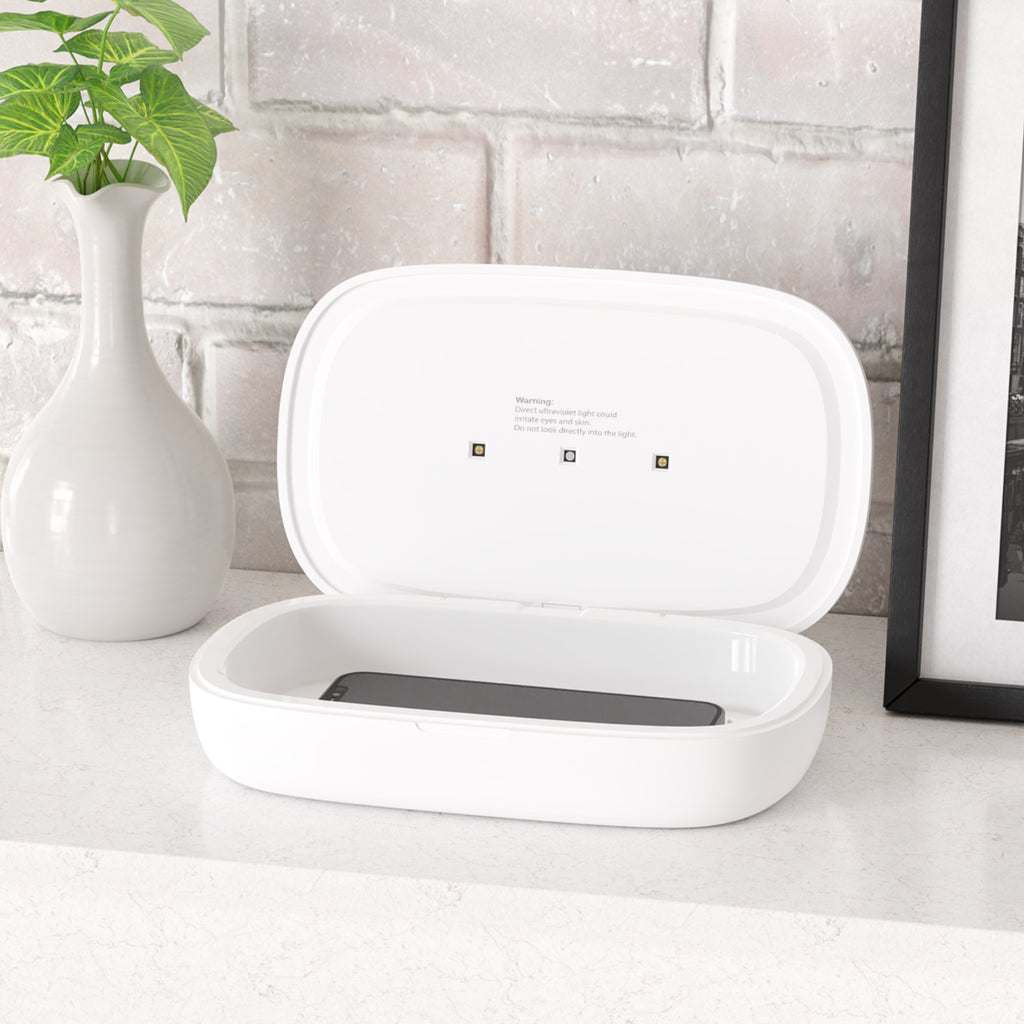 GOD'S TIME - Proverbs 3:5-6 UV Phone Sanitizer and Wireless Charging Pad