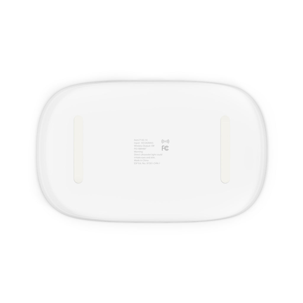 GOD'S TIME - Proverbs 3:5-6 UV Phone Sanitizer and Wireless Charging Pad
