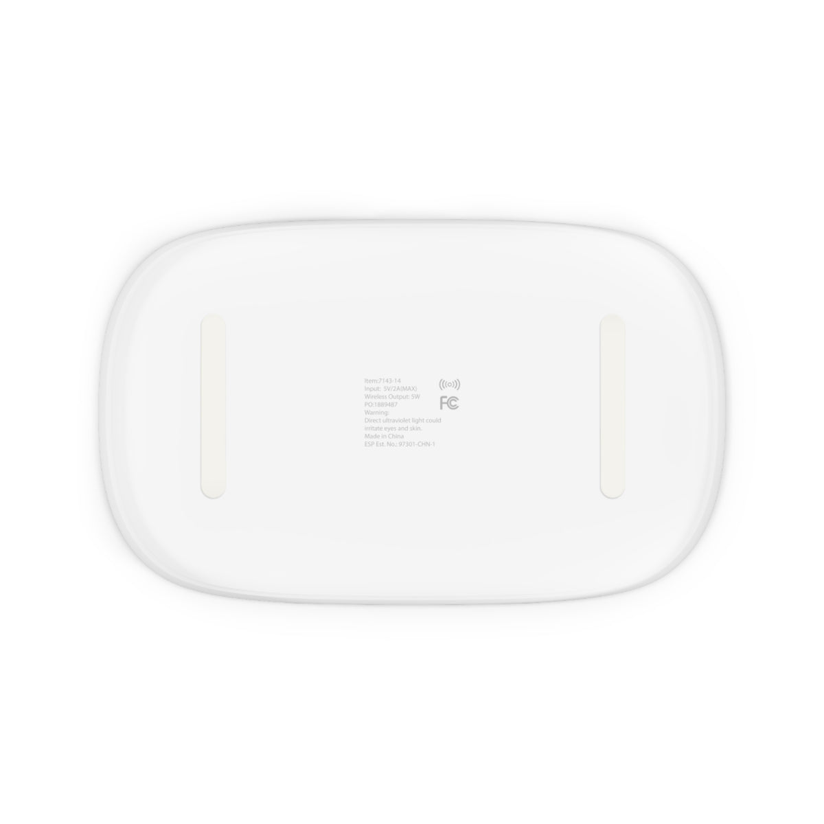 GOD'S TIME - Proverbs 3:5-6 UV Phone Sanitizer and Wireless Charging Pad