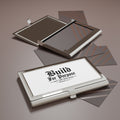 Build For Purpose -Not For Applause -Roman 12:2 Business Card Holder