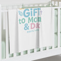I’m God’s Gift to Mom & Dad Baby Swaddle Blanket