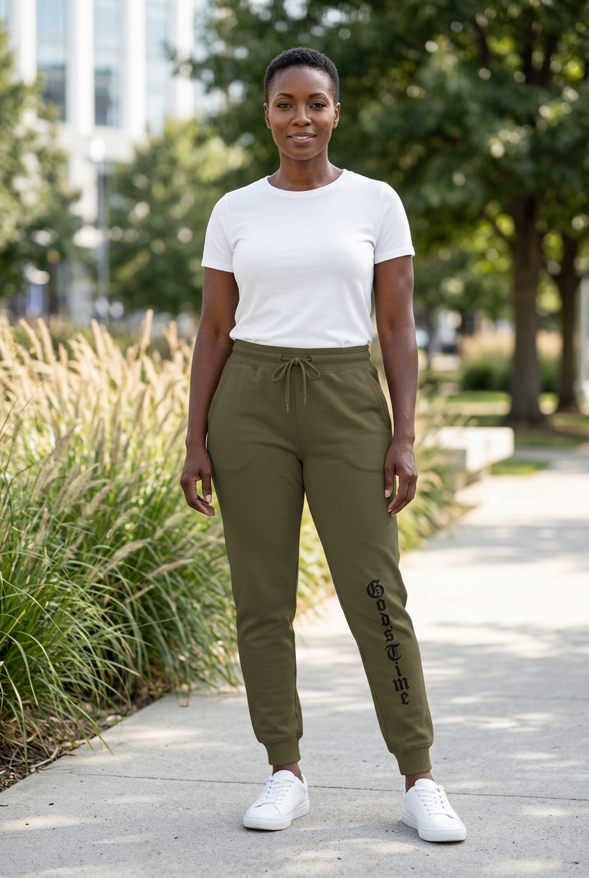 God’s Time Fleece Sweatpants | Proverbs 3:5–6